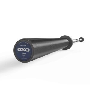 Black-coated barbell rod