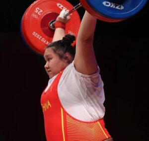 Олимпийские игры в Токио среди женщин в категории свыше 87 кг