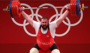 Олимпийские игры в Токио среди мужчин в категории свыше 109 кг